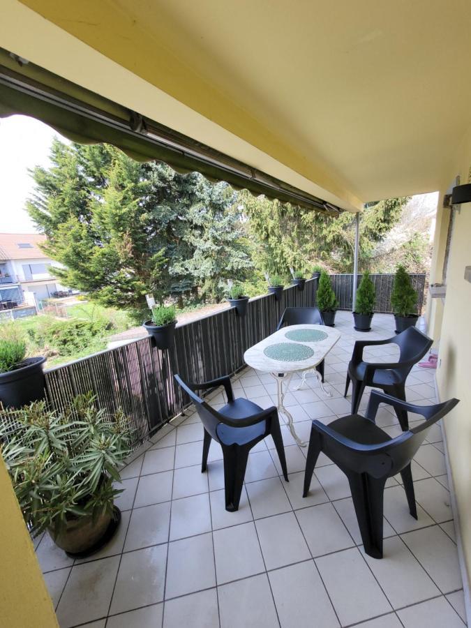 Ferienwohnung Anna Oftersheim Schwetzingen Hockenheim 3 Zimmer Mit Balkon المظهر الخارجي الصورة